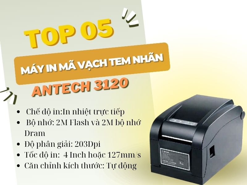 Top máy in mã vạch giá rẻ!