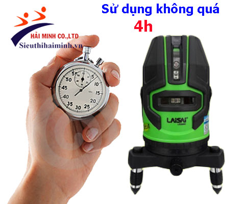 sử dụng máy cân mực không quá 4h