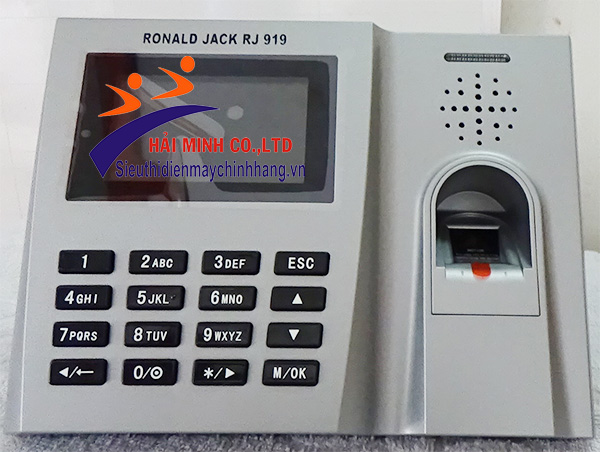 máy chấm công vân tay Ronald jack RJ-919