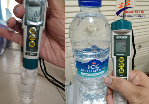 máy đo clo dư trong nước uống