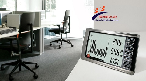 máy đo nhiệt độ độ ẩm trong phòng làm việc