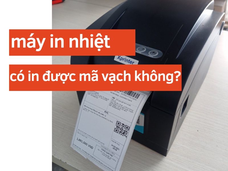 máy in nhiệt có in được mã vạch không?