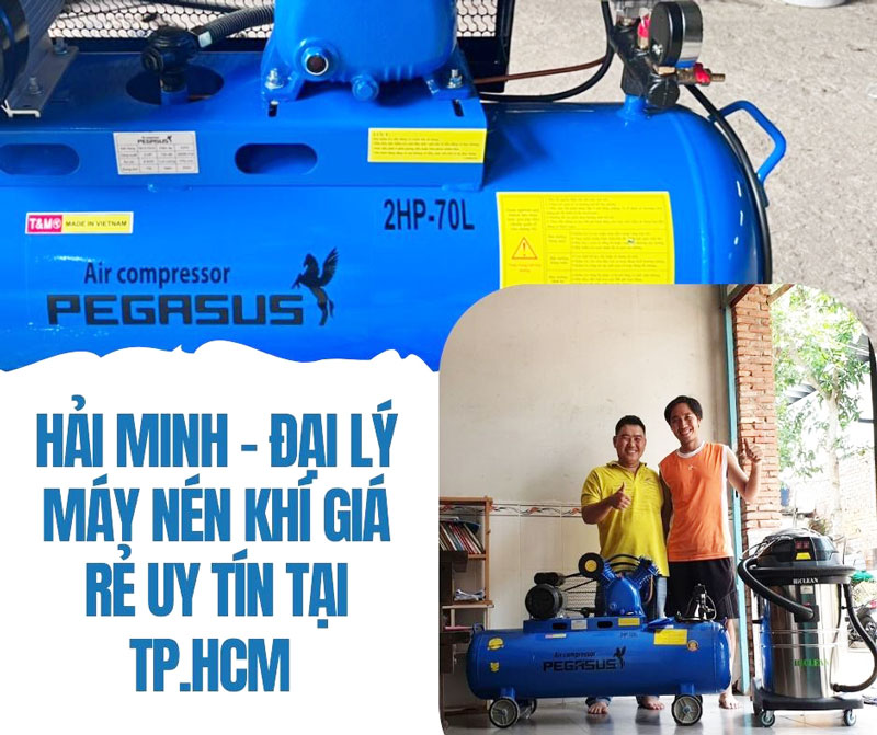 Hải Minh - Đại lý máy nén khí giá rẻ uy tín tại TP.HCM 