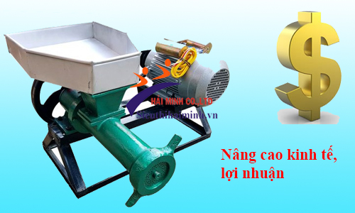 máy ép cám viên nâng cao kinh tế lợi nhuận