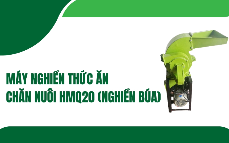 Máy nghiền thức ăn chăn nuôi HMQ20 (Nghiền búa)