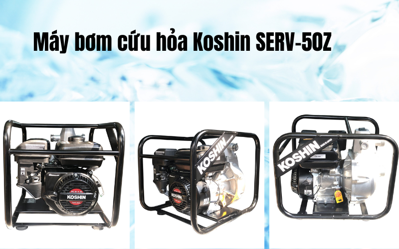 Máy bơm cứu hỏa Koshin SERV-50Z