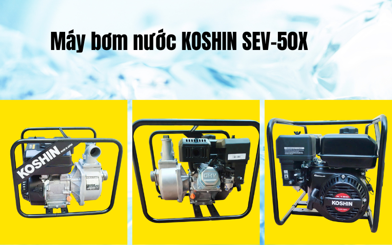 Máy bơm nước KOSHIN SEV-50X