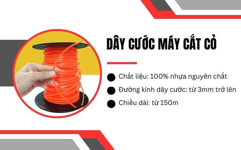 Dây cước máy cắt cỏ