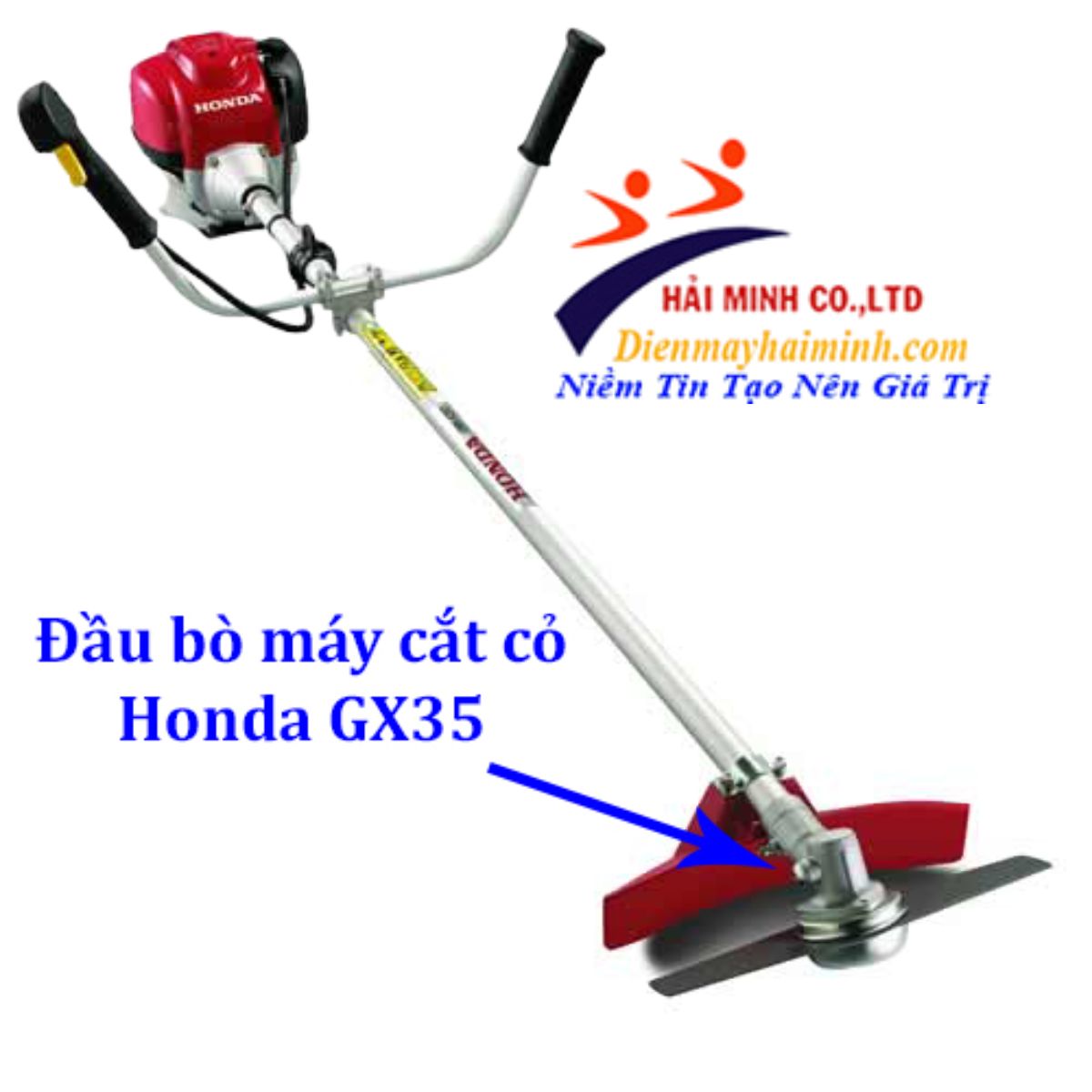 Đầu bò máy cắt cỏ honda GX35