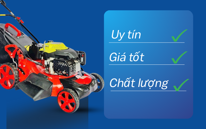 đặc điểm nổi bật của Xe Cắt Cỏ Đẩy Tay Amita AM-552 ( Đỏ)