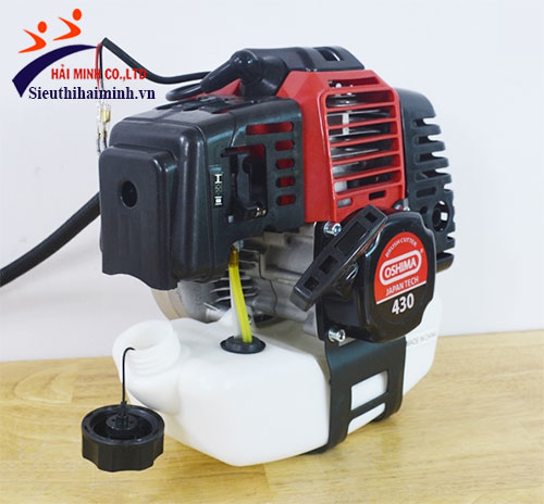 Máy Cắt Cỏ 2 Thì Oshima 430 Bạc Cần Chết