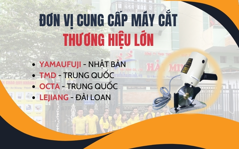  Đơn vị cung cấp máy cắt vải thương hiệu lớn