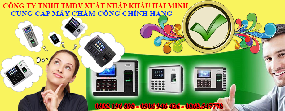 bán máy chấm công chính hãng