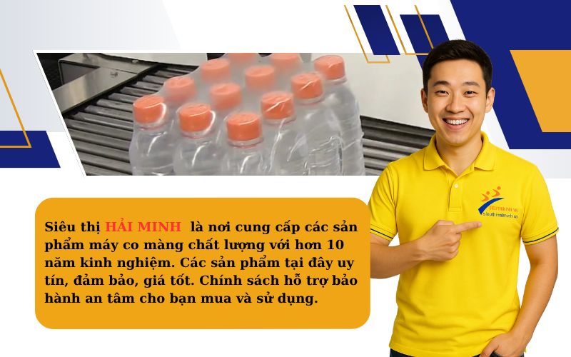 Máy co màng công nghiệp có gì khác so với các loại máy khác