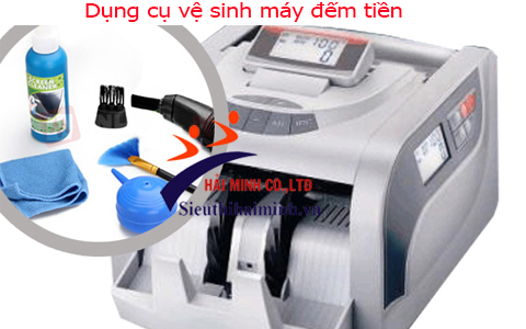 Dụng cụ vệ sinh máy đếm tiền bao gồm những gì?