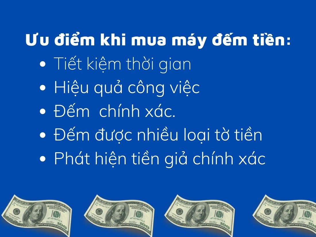 Ưu điểm khi lựa chọn máy đếm tiền Akio JN-2040