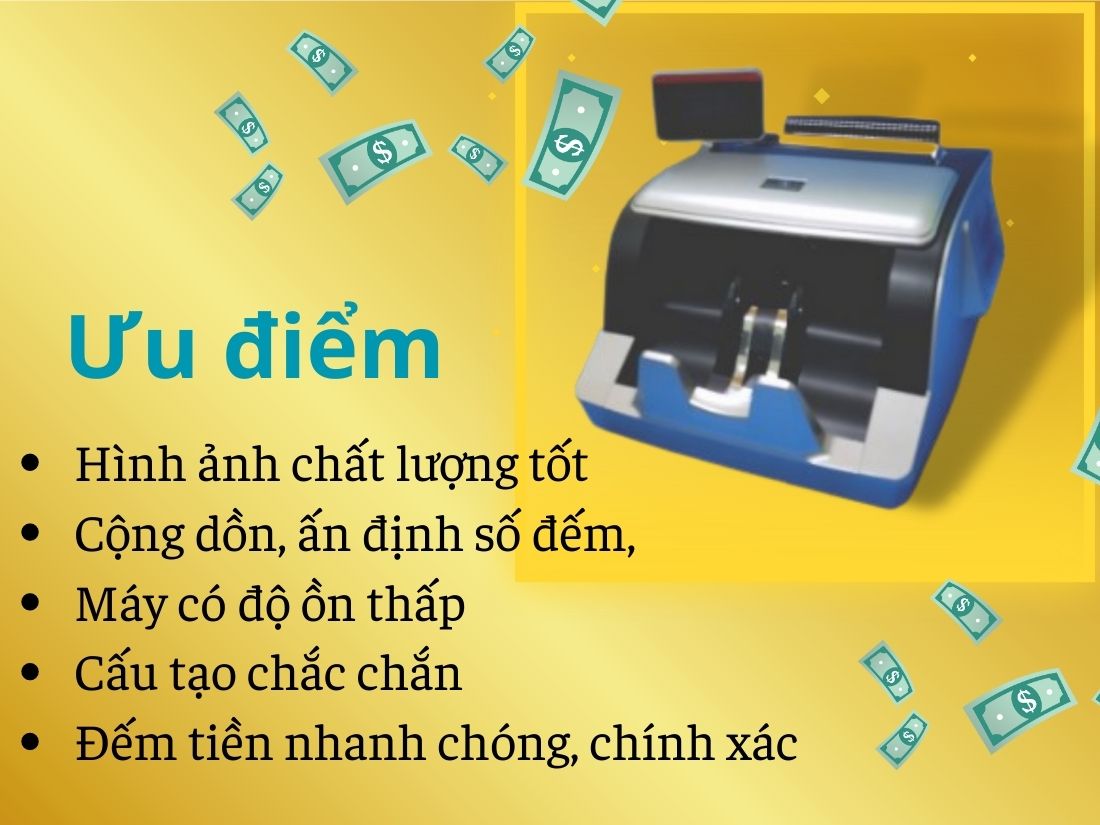 Đặc điểm nổi bật của máy đếm tiền Akio JN-3050