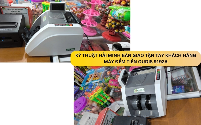 Máy đếm tiền OUDIS 9192A (chuyên cho ngân hàng)