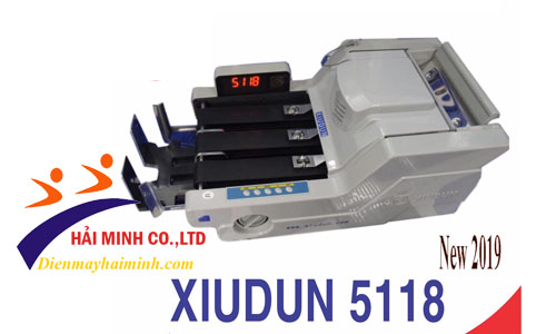 Máy đếm tiền Xiudun 5118 chất lượng cao