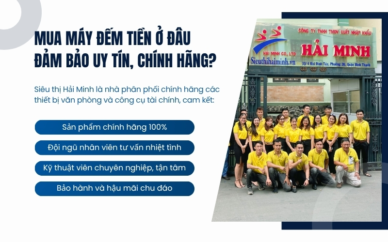 Mua máy đếm tiền OUDIS 3400C ở đâu để đảm bảo chất lượng, uy tín