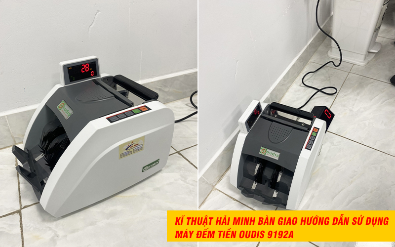 Máy đếm tiền OUDIS 9192A (chuyên cho ngân hàng)