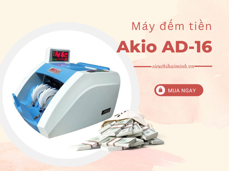 Máy đếm tiền Akio AD-16