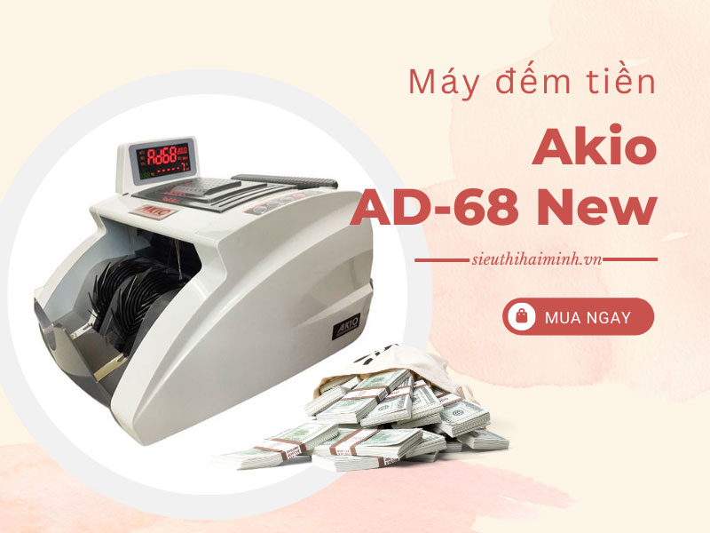 Máy đếm tiền Akio AD-68 New