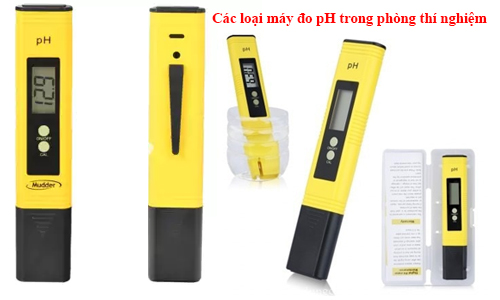 Dòng máy đo pH được sử dụng phổ biến hiện nay