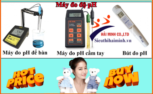 Mua máy đo pH giá rẻ tại Siêu thị Hải Minh ngay hôm nay