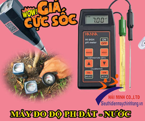máy đo độ pH chính hãng tại Siêu thị Hải Minh