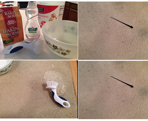 Dùng bột baking soda vệ sinh thảm