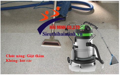 Hiểu sai chức năng máy giặt thảm phun hút