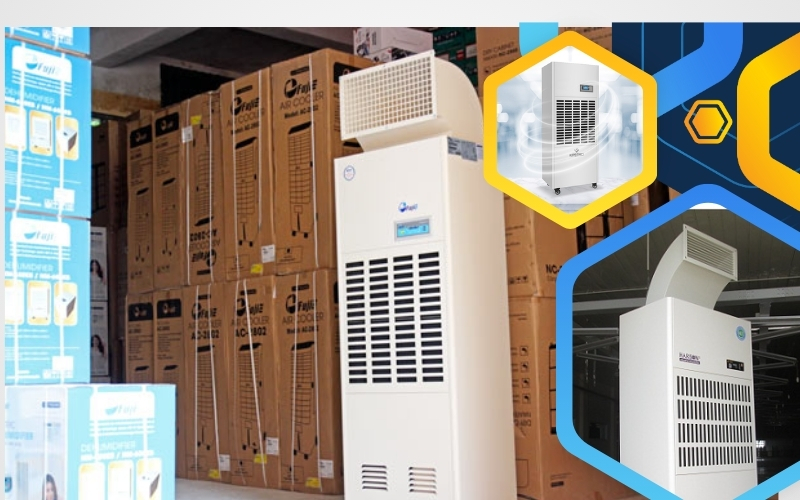 Khi vận hành sản xuất quy mô lớn, liên tục nên trang bị máy hút độ ẩm công nghiệp