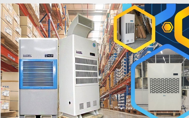 Khi hàng hóa cần điều kiện bảo quản nghiêm ngặt nên trang bị máy hút ẩm công nghiệp