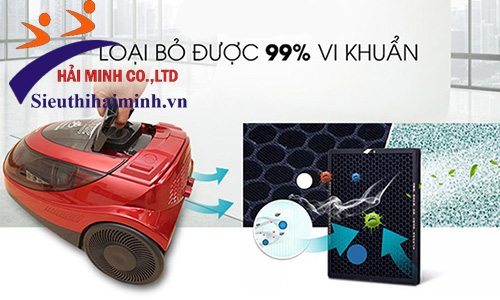 Công nghệ Nano Titanium loại bỏ 99% vi khuẩn