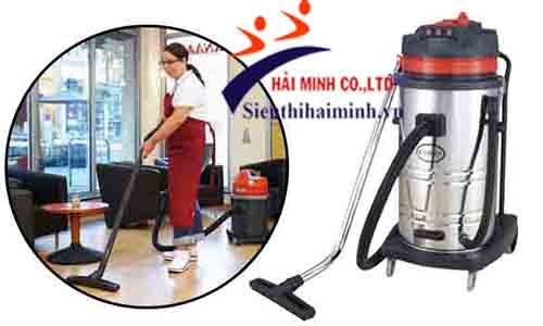 Máy hút bụi công nghiệp 80L có hiệu quả hút ẩm cao