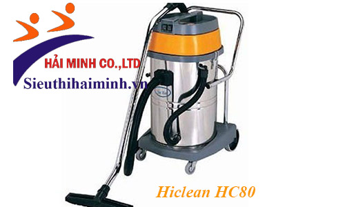 Máy hút bụi công nghiệp Hiclean HC80 công suất hút ẩm mạnh mẽ