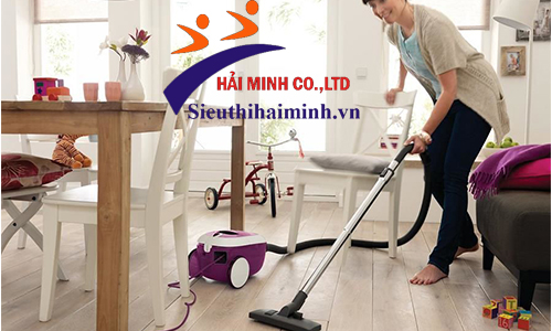 Máy hút bụi mini hút được sử dụng trong gia đình