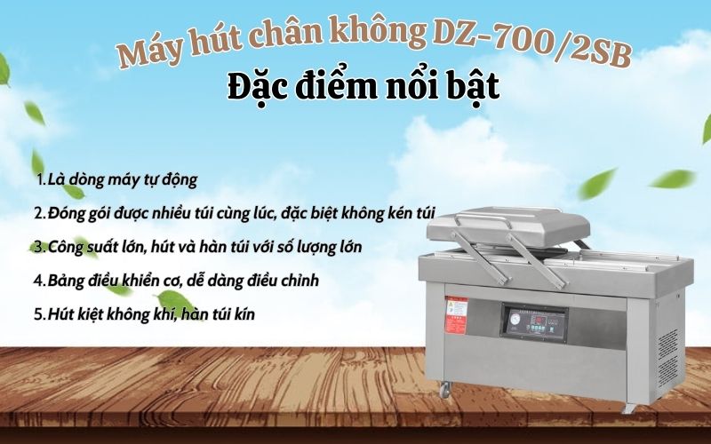 Máy hút chân không Yamafuji DZ-700/2SB
