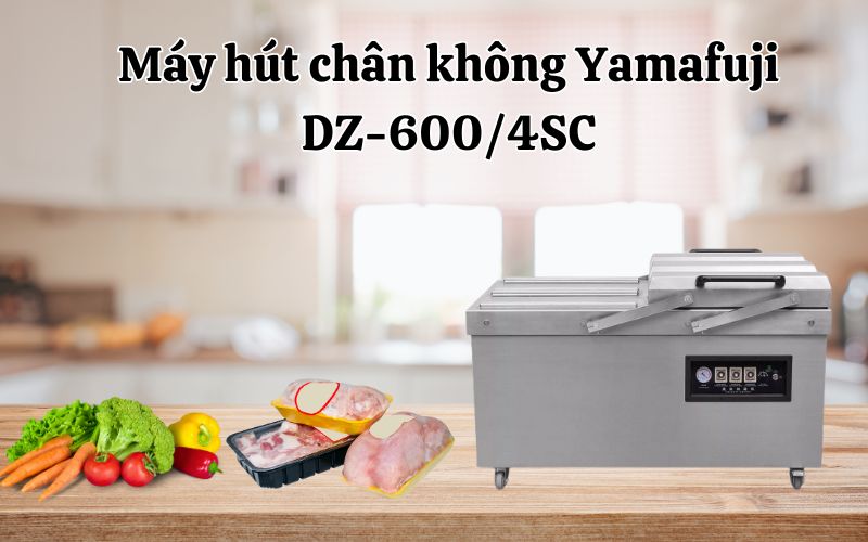 Máy hút chân không Yamafuji DZ-600/4SC (Siêu khỏe)