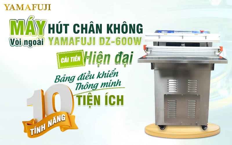 Máy hút chân không vòi ngoài Yamafuji DZ-600W (Dùng khí nén tiêu chuẩn cao)