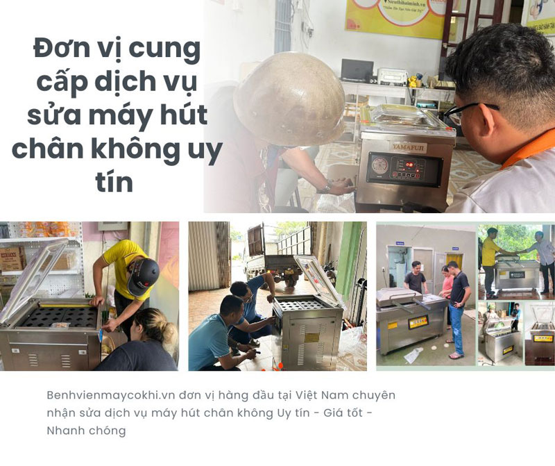  Đơn vị cung cấp dịch vụ sửa máy hút chân không uy tín  