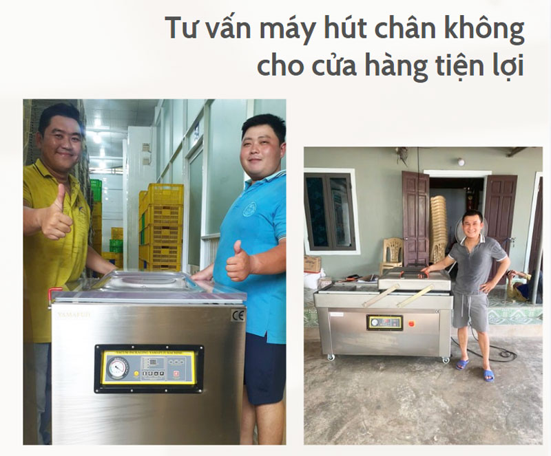 Tư vấn máy hút chân không cho cửa hàng tiện lợi