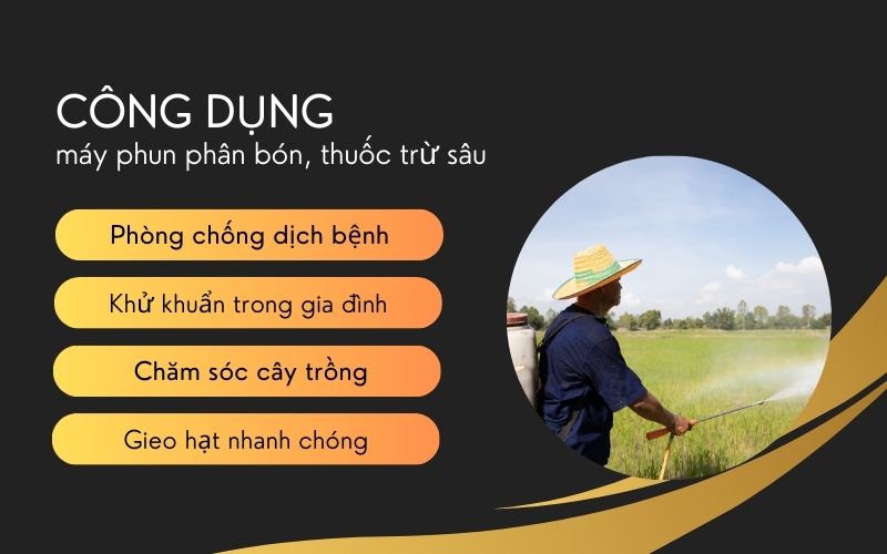 Công dụng đa năng của Máy phun phân MRK-26L 140FA