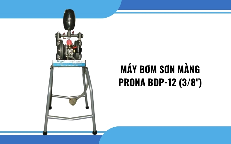 Máy bơm sơn màng Prona BDP-12 (3/8'')