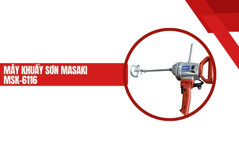 Máy khuấy sơn Masaki MSK-6116