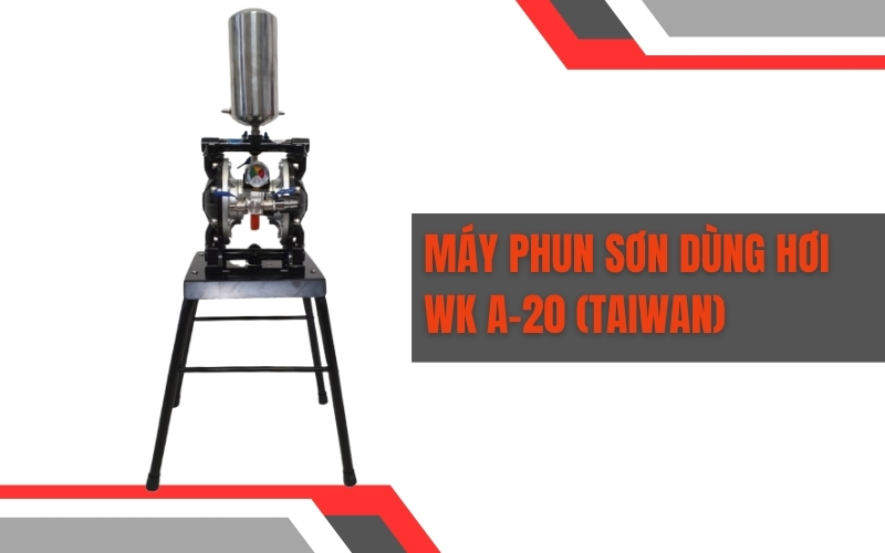 Máy phun sơn dùng hơi WK A-20 (Taiwan)