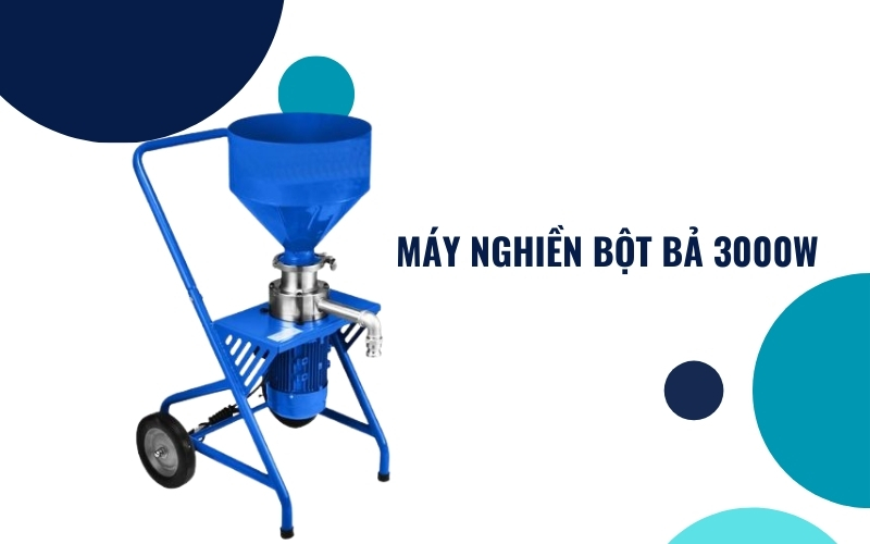 Máy nghiền bột bả 3000W