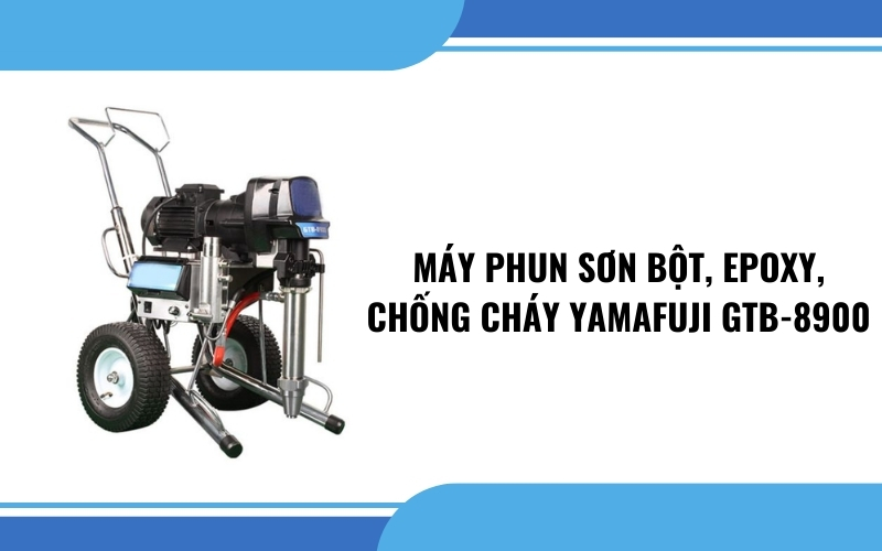 Máy phun sơn bột, epoxy, chống cháy Yamafuji GTB-8900