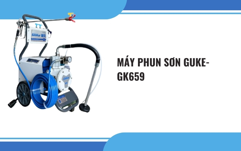 Máy phun sơn GUKE-GK659